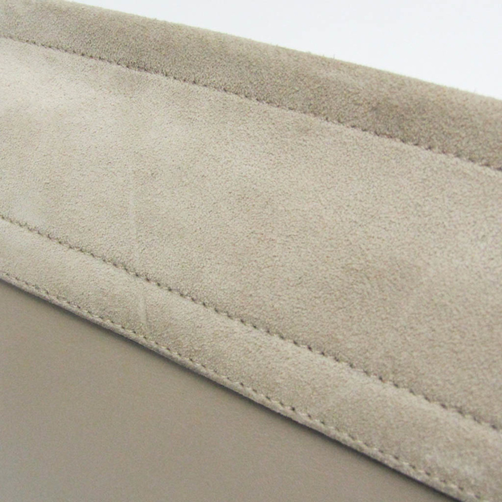 CHLOE Gray Leather Shoulder Bag - Picture 8 of 16